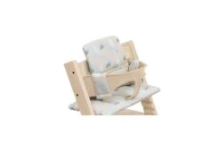 Stokke 100371 - Coussin Tripp Trapp® Classic Birds Blue Pour Chaise Tripp Trapp