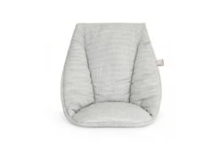 Stokke 496007 - Coussin Doux Baby Nordic Grey Pour Chaise Tripp Trapp