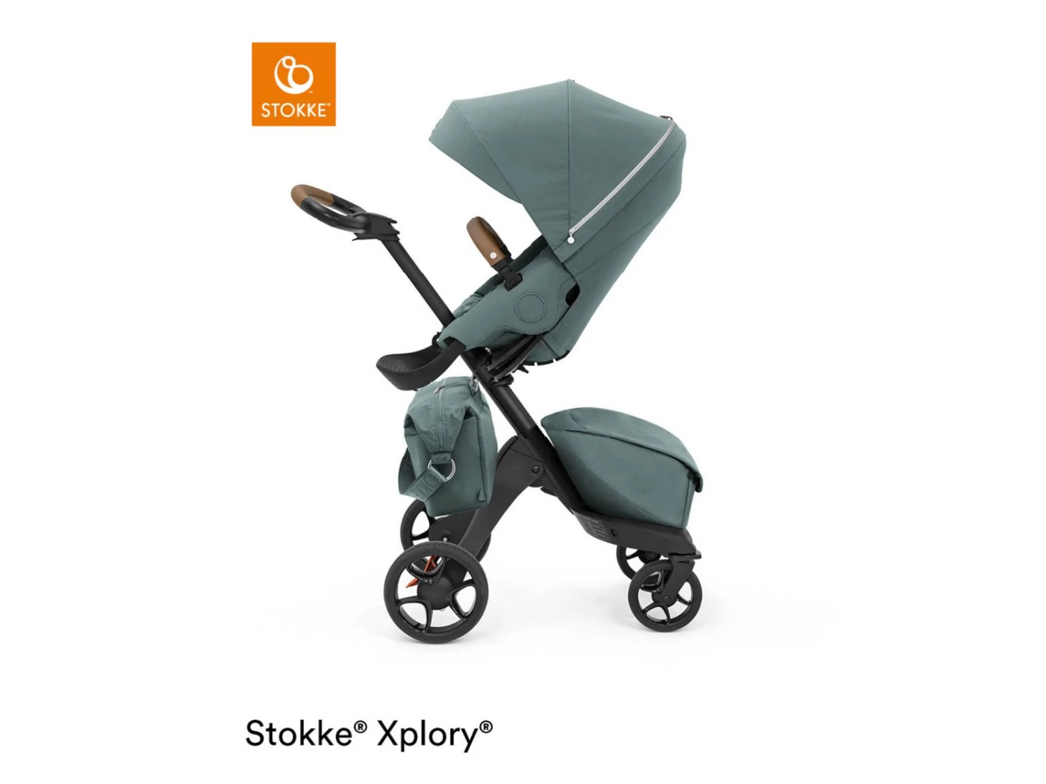 Stokke - Poussette Xplory X Cool Teal (Cool Teal) - Image 2