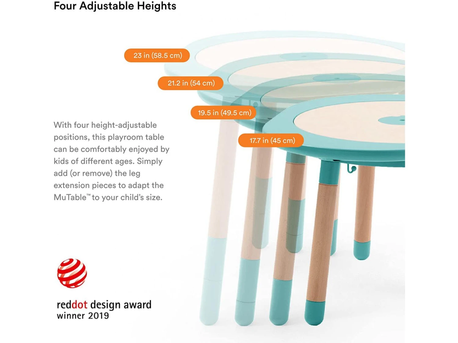 Stokke - Table De Jeu Stokke MuTable Blanc (White) - Image 4