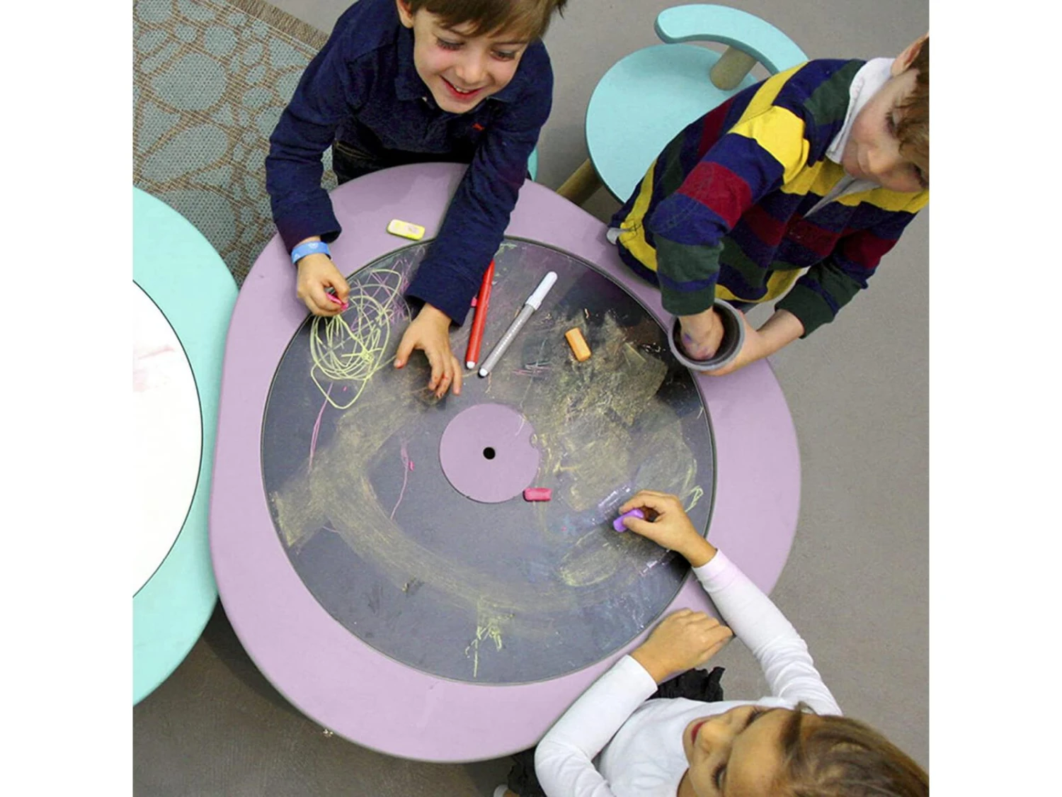 581703 - Table De Jeu Stokke MuTable Blanc (White) - Image 7