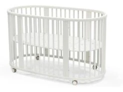 591402 - Lit Sleepi V3 Blanc 140 Cm (matelas Non Inclus) De Chez Stokke (White)