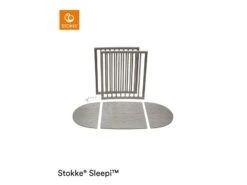 592103 - Kit Extension Pour Berceau Stokke Sleepi V3 Mini Gris Brume (Hazy Grey)