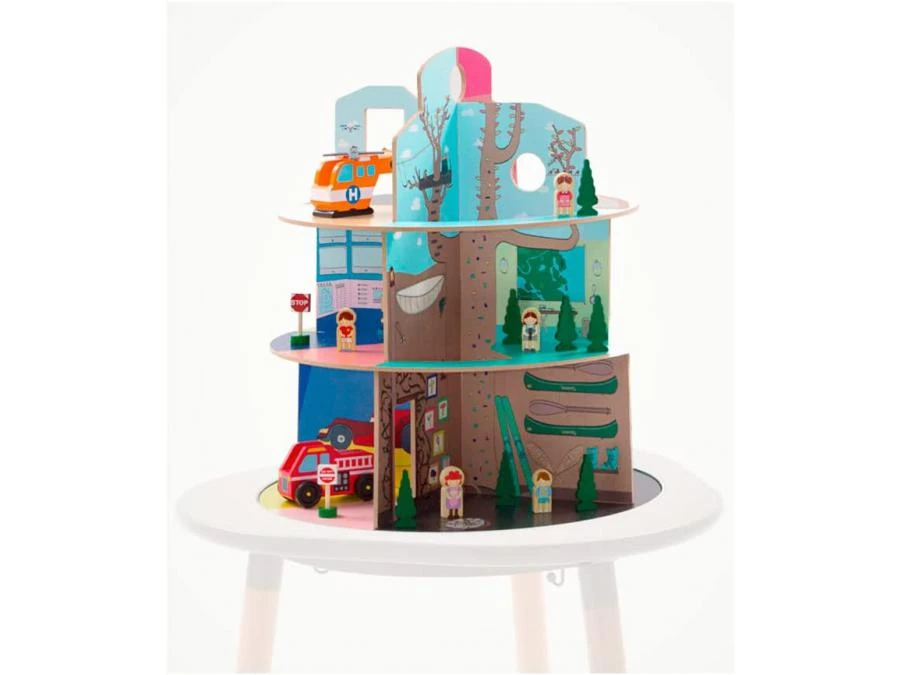 594902 - 6 Personnages Heroes Stokke MuTable (Hero House) - Image 2