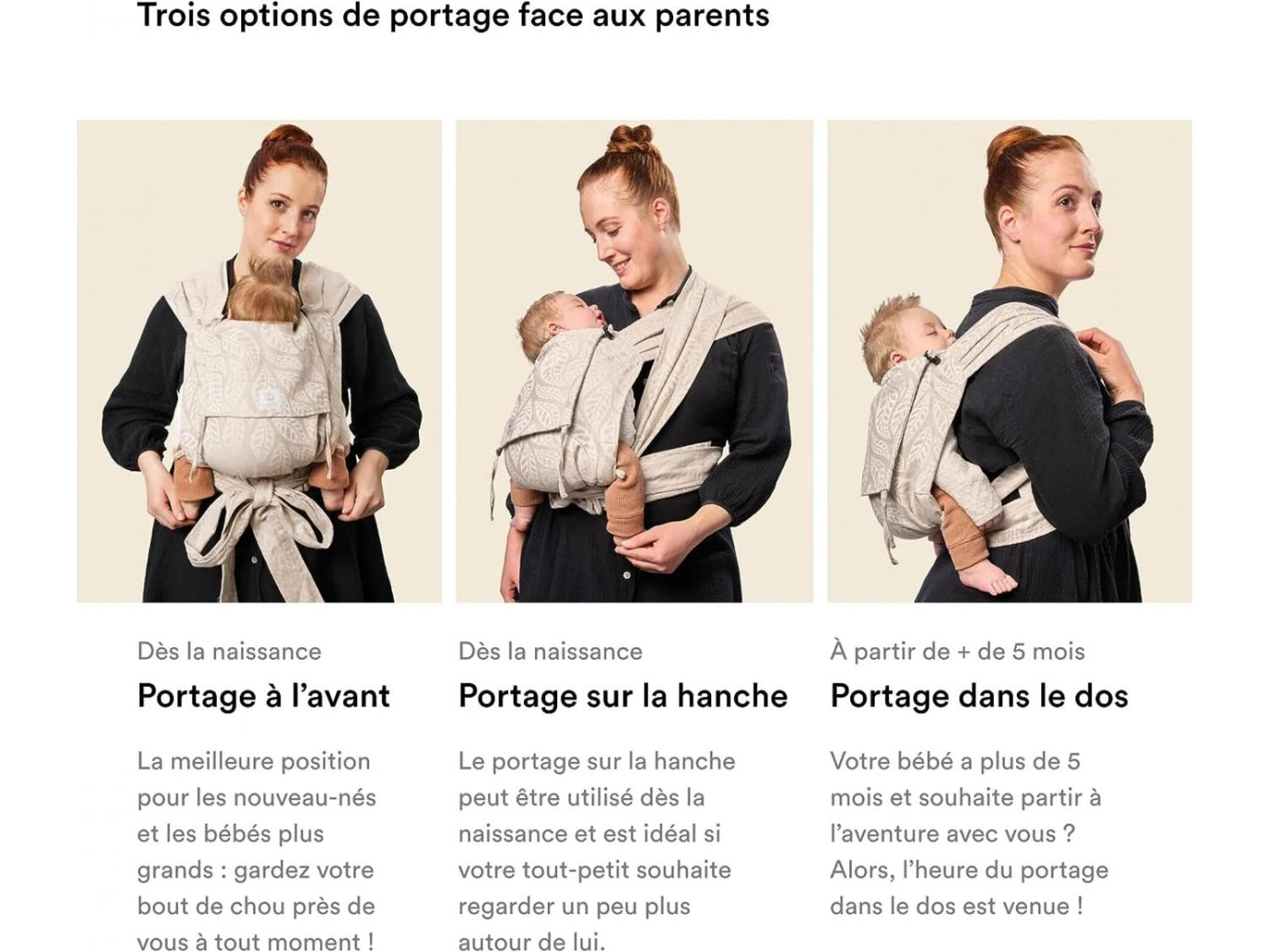 Stokke 619207 - Porte-bébé LIMAS Vert Olive (Olive Green) - Image 4