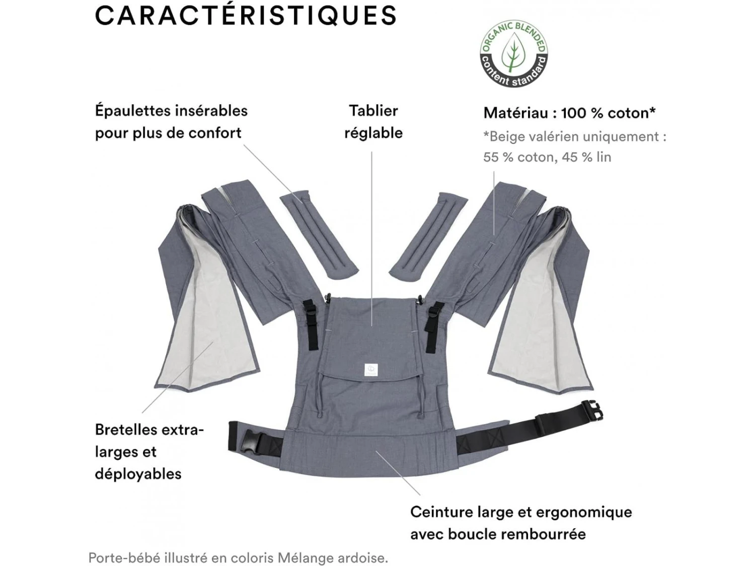 Stokke 619301 - Porte-bébé LIMAS Plus Beige Valérien (Valerian Beige) - Image 2