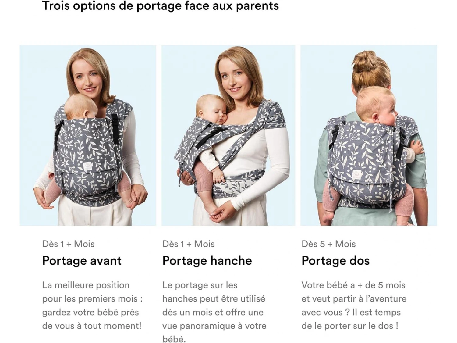 Stokke 619301 - Porte-bébé LIMAS Plus Beige Valérien (Valerian Beige) - Image 4