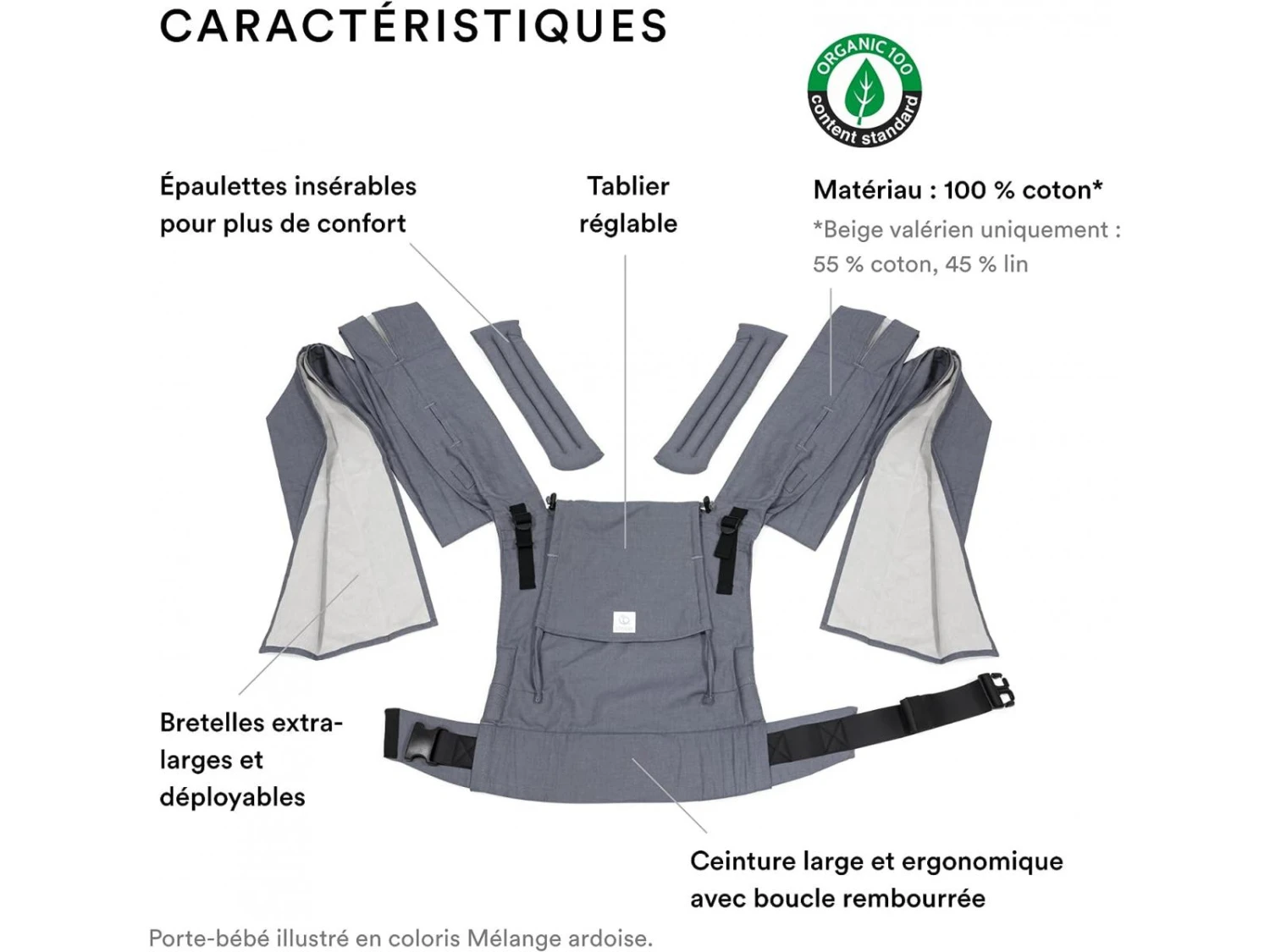 Stokke 619305 - Porte-bébé LIMAS Plus Beige Bohème (Boho Beige) - Image 2