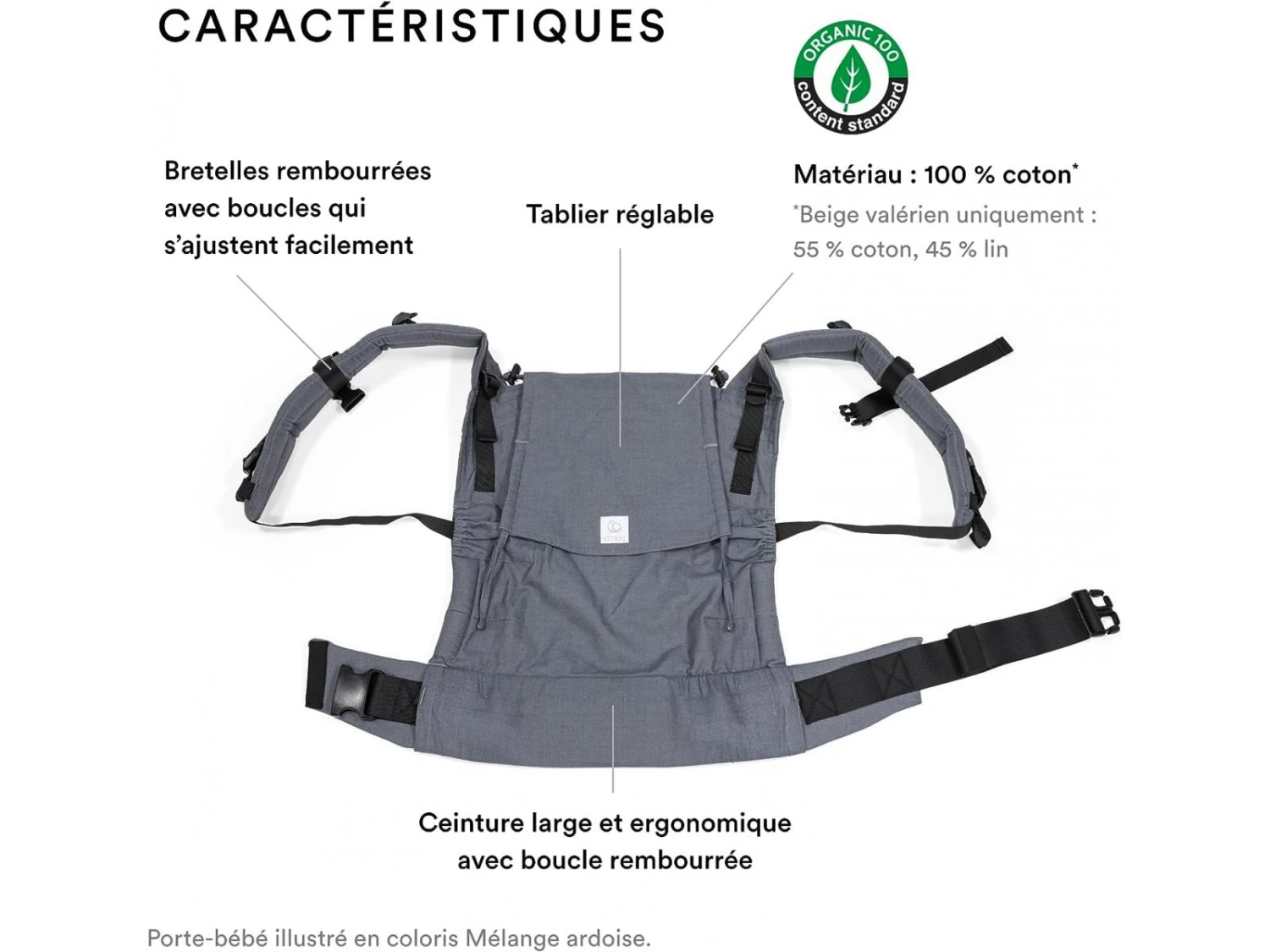 Stokke 619402 - Porte-bébé LIMAS Flex Menthe Valérienne (Valerian Mint) - Image 2