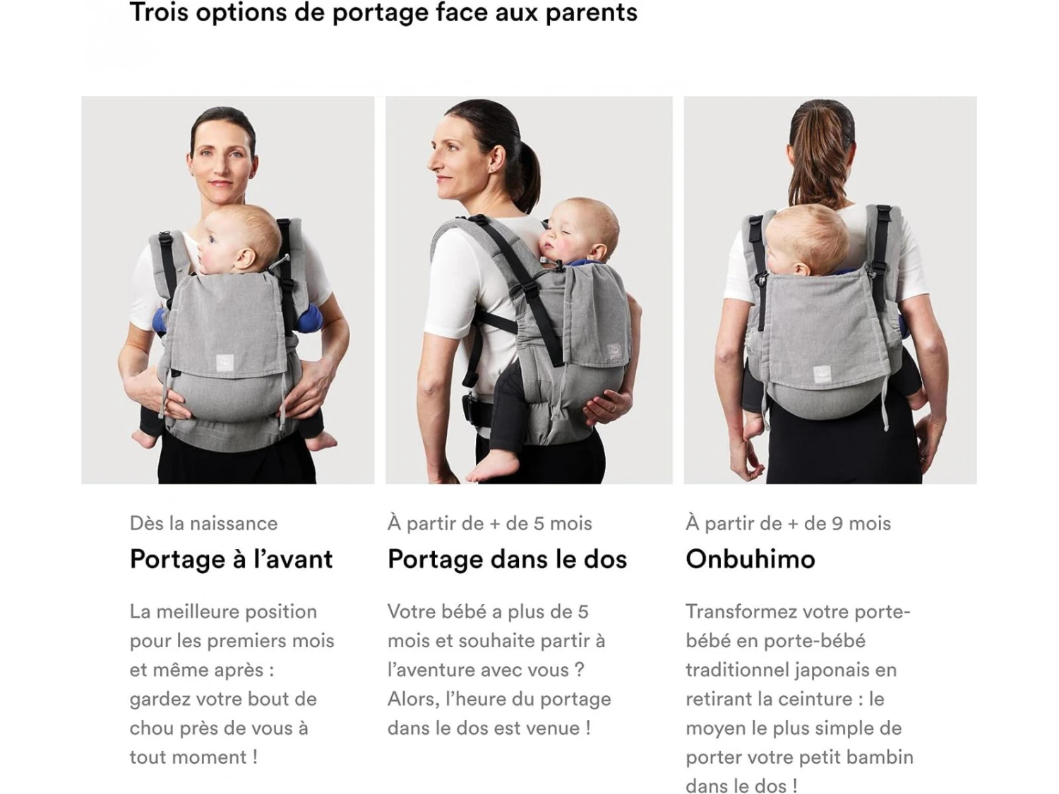 Stokke 619402 - Porte-bébé LIMAS Flex Menthe Valérienne (Valerian Mint) - Image 4