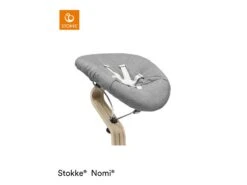 625902 - Newborn Set Nomi De Stokke Avec Matelas Bicolore Réversible (Black/Grey Pink)
