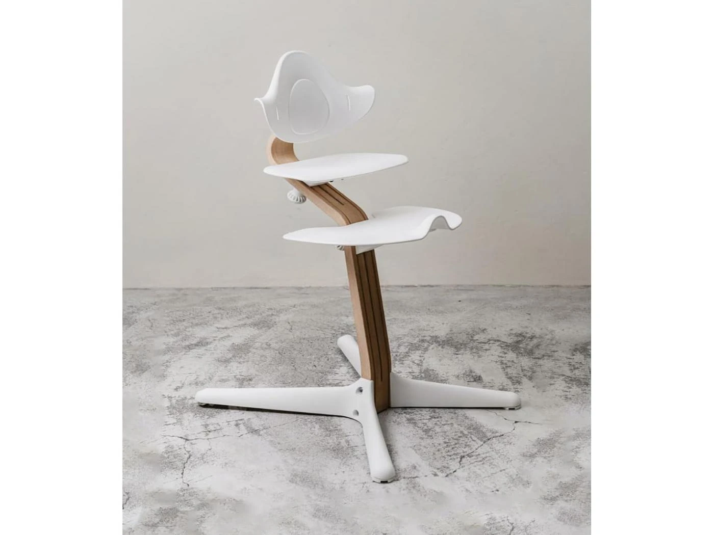 626501 - Chaise Stokke Nomi En Bois Naturel Blanche (White) - Image 4