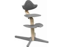 626503 - Chaise Stokke Nomi En Bois Naturel Grise (Grey)