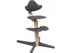 626504 - Chaise Stokke Nomi En Bois Naturel Anthracite (Anthracite)