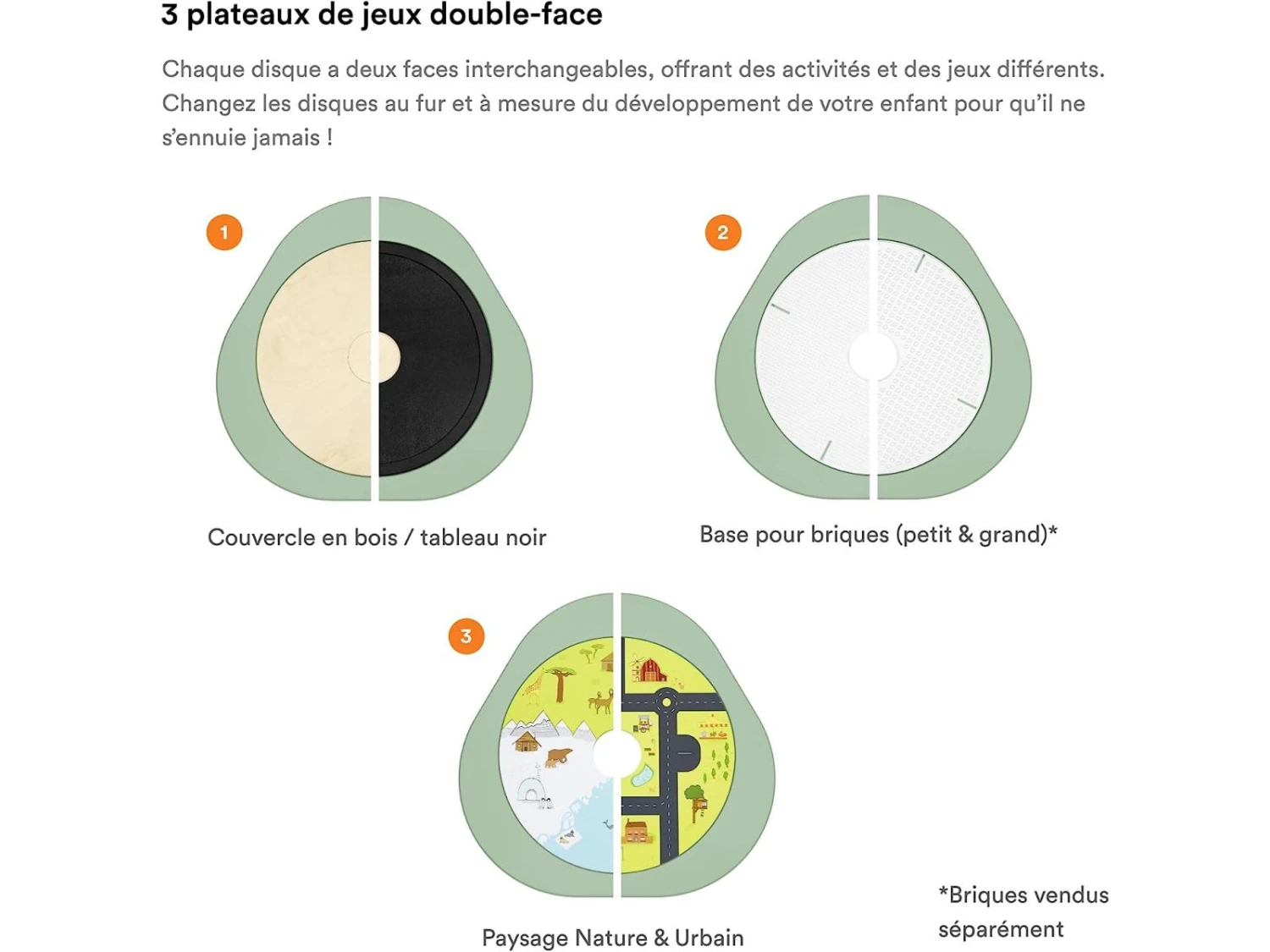 627001 - Table De Jeu Stokke MuTable V2 Blanche (White) - Image 4