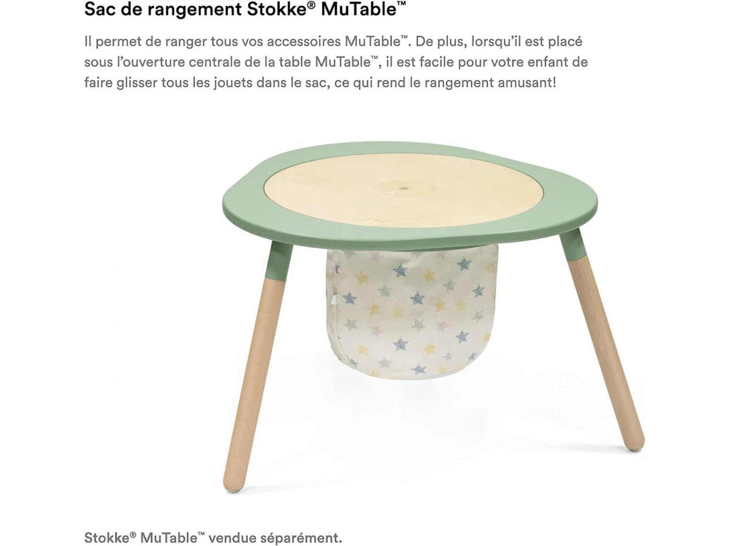Stokke - Sac De Rangement Multicolor Stars Pour Une Table Stokke® MuTable™ V2 - Image 3