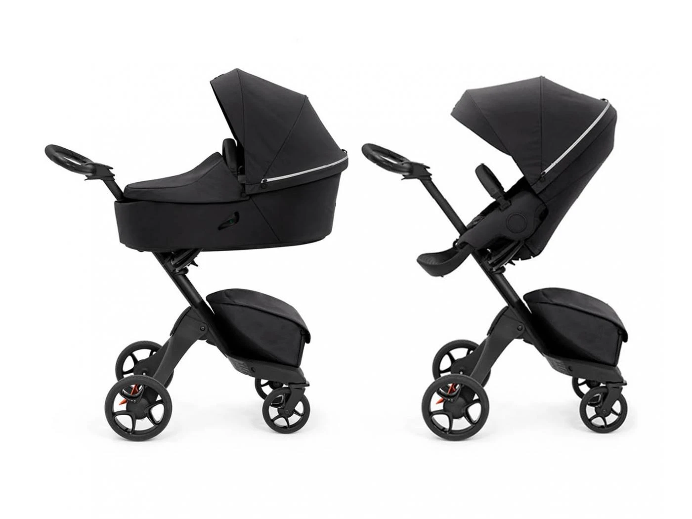 Stokke Poussette Xplory X Rich Black Avec Nacelle - Image 2