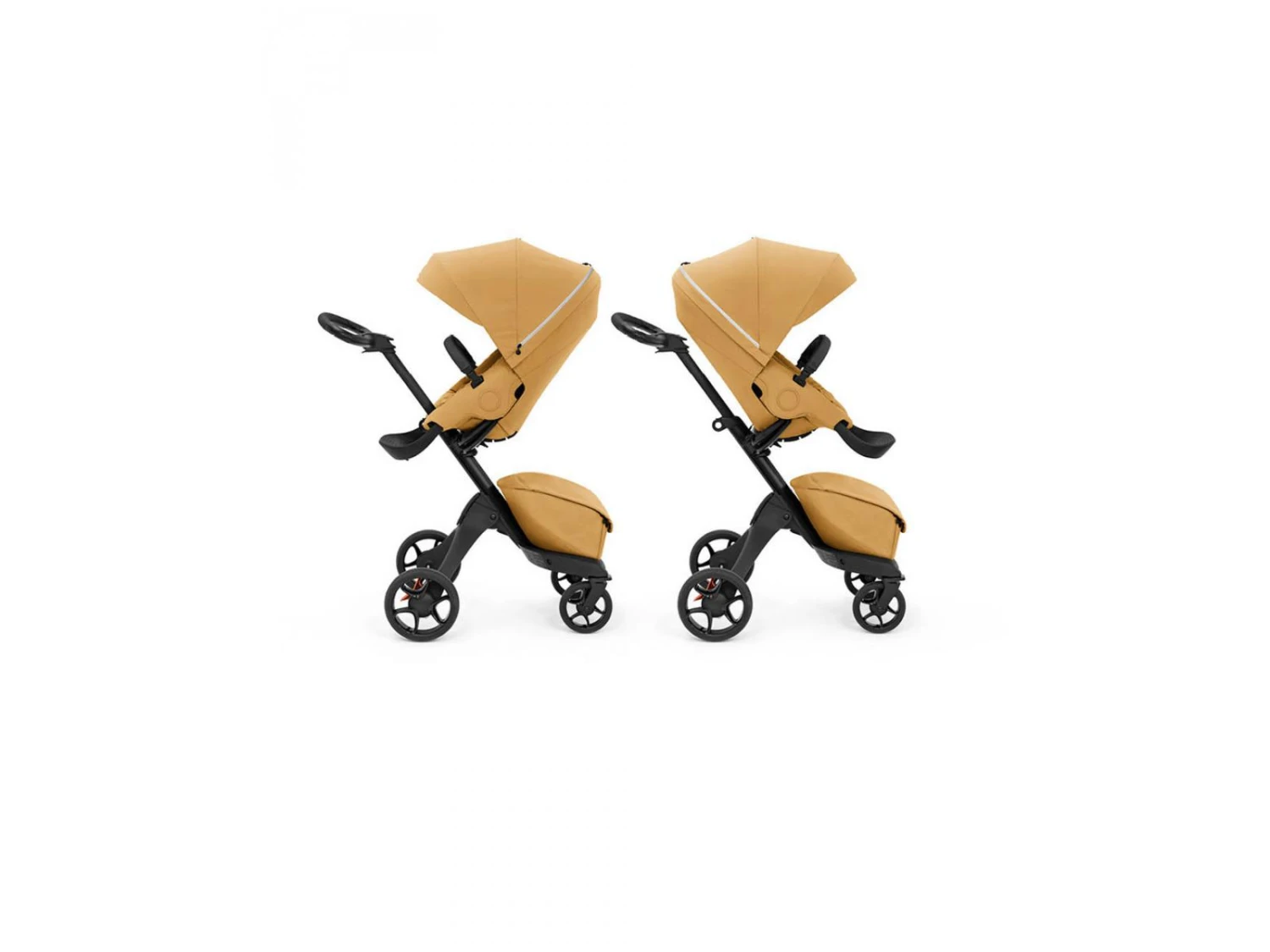 Stokke Poussette Xplory X , Nacelle Et Sac Ă Langer Golden Yellow - Image 3