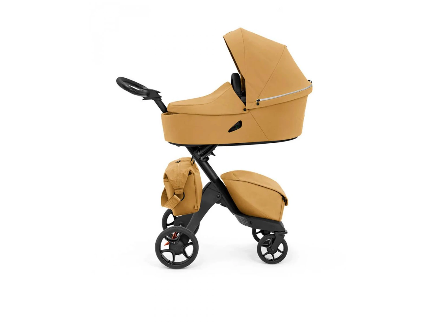 Stokke Poussette Xplory X , Nacelle Et Sac Ă Langer Golden Yellow