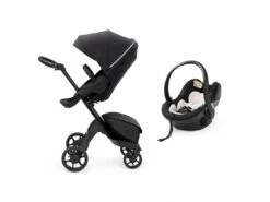 Stokke Pack Poussette Duo Xplory X Rich Black Avec Coque IZi Go Modular™ X1