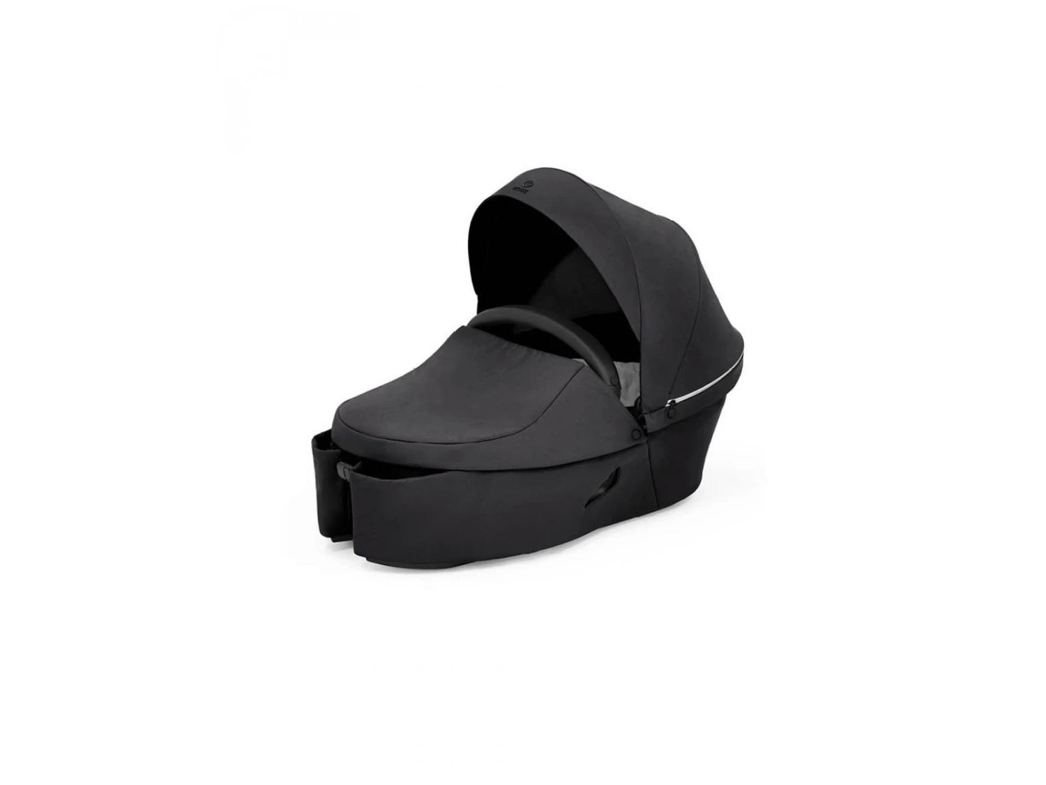 Stokke Pack Poussette Trio Xplory X Nacelle Rich Black Et Coque Izi Go Modular X1 Noir - Image 4