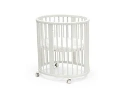 Stokke BU490 - Berceau Sleepi Mini Blanc Avec Matelas Respirant