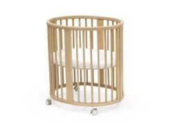 Stokke BU494 - Berceau Sleepi Mini Naturel Avec Matelas Respirant