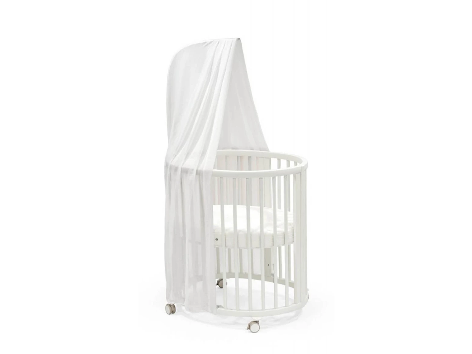 Stokke BU497 - Berceau Sleepi Mini Blanc Avec Extension Et Matelas - Image 2
