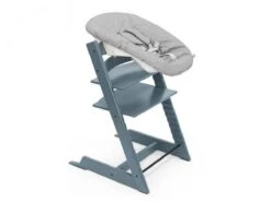 Stokke BU502 - Chaise Tripp Trapp Fjord Blue Et Newborn Set